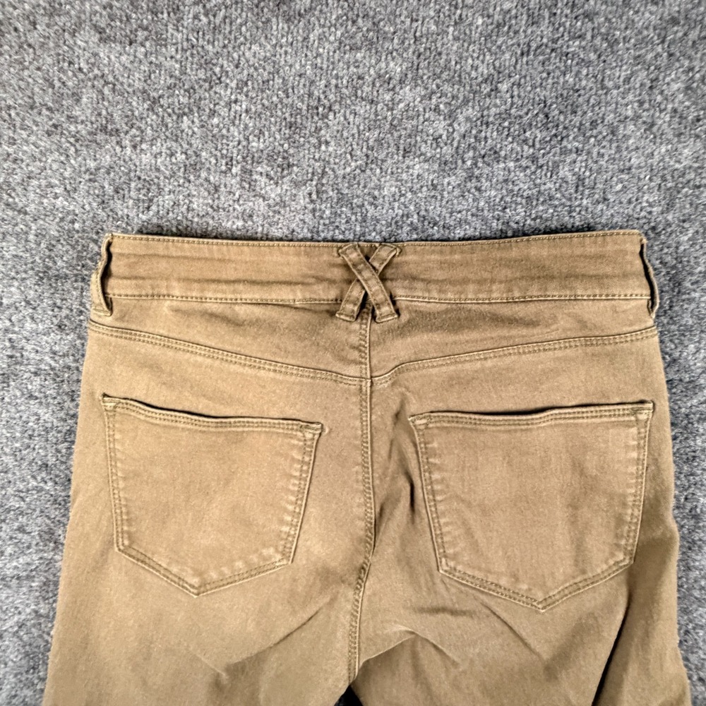 Divided Skinny Jeans Womens 6 Brown Stretch Smocked All Day Comfort Casual - Picture 11 of 12